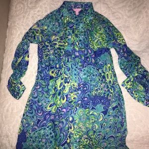Lilly Pulitzer bathing suit cover up